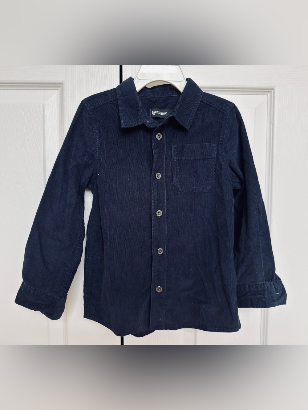 Brand new Corduroy Button-Up Shirt kids size 5